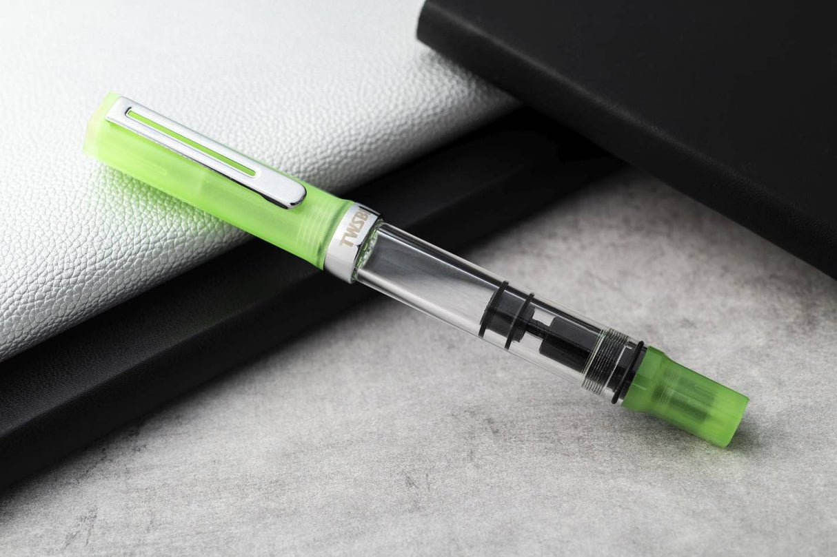 TWSBI Eco Fountain Pen - Glow Green - Pure Pens