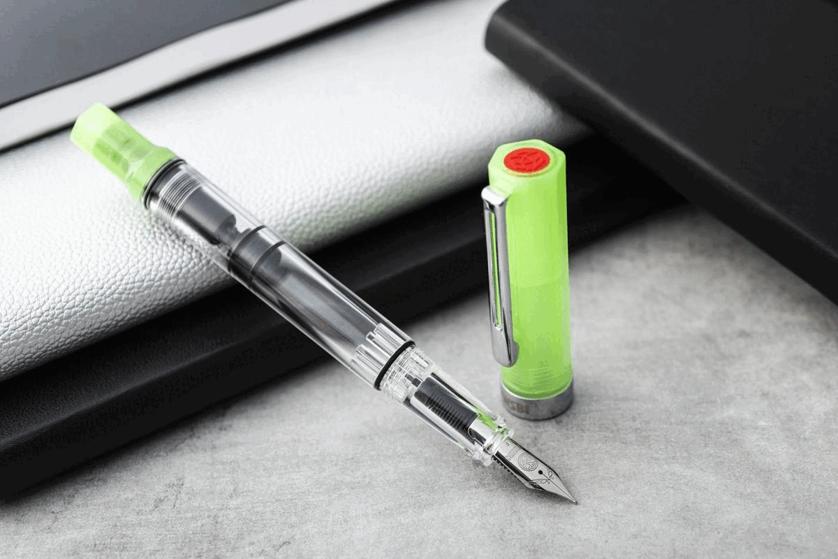 TWSBI Eco Fountain Pen - Glow Green - Pure Pens