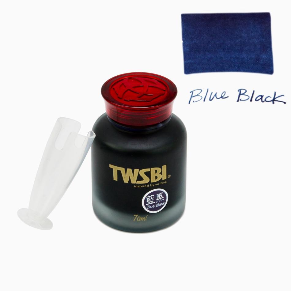 TWSBI Ink - Blue/Black 70ml - Pure Pens