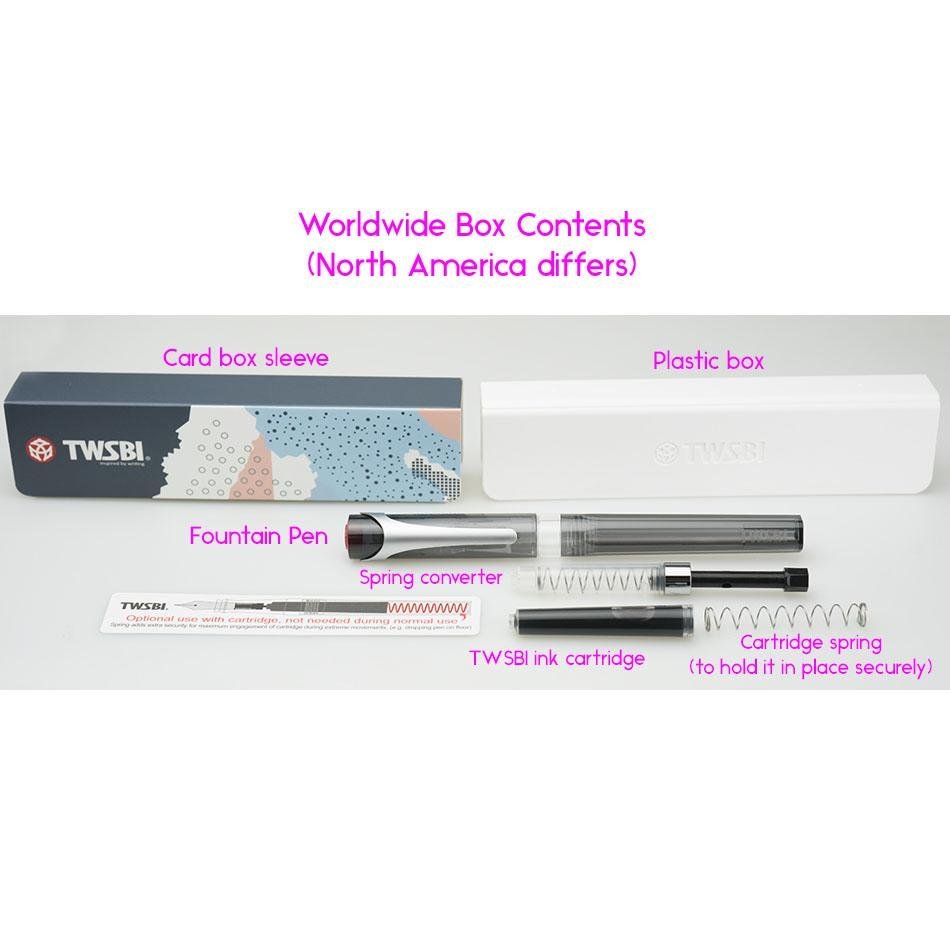 TWSBI Swipe Fountain Pen - Prussian Blue - Pure Pens