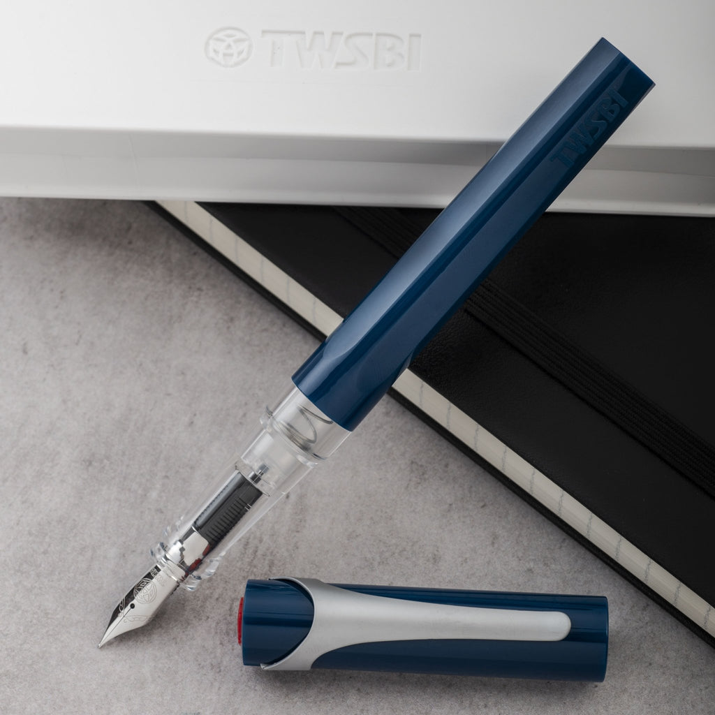 TWSBI Swipe Fountain Pen - Prussian Blue - Pure Pens