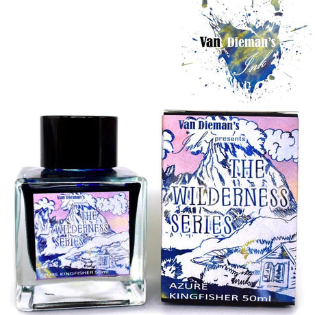 Van Dieman's The Wilderness Series - Azure Kingfisher - Shimmer Ink - Pure Pens