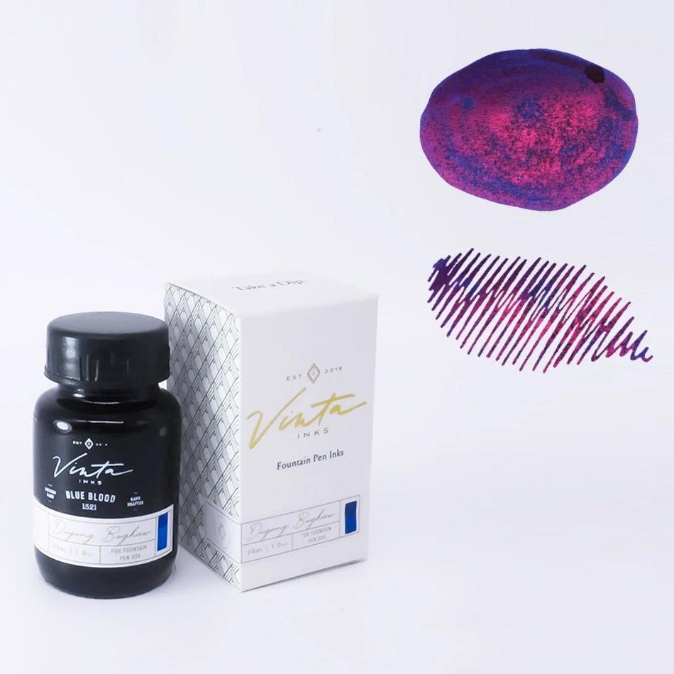 Vinta Inks Blue Blood (Dugong Bughaw 1521) - Pure Pens