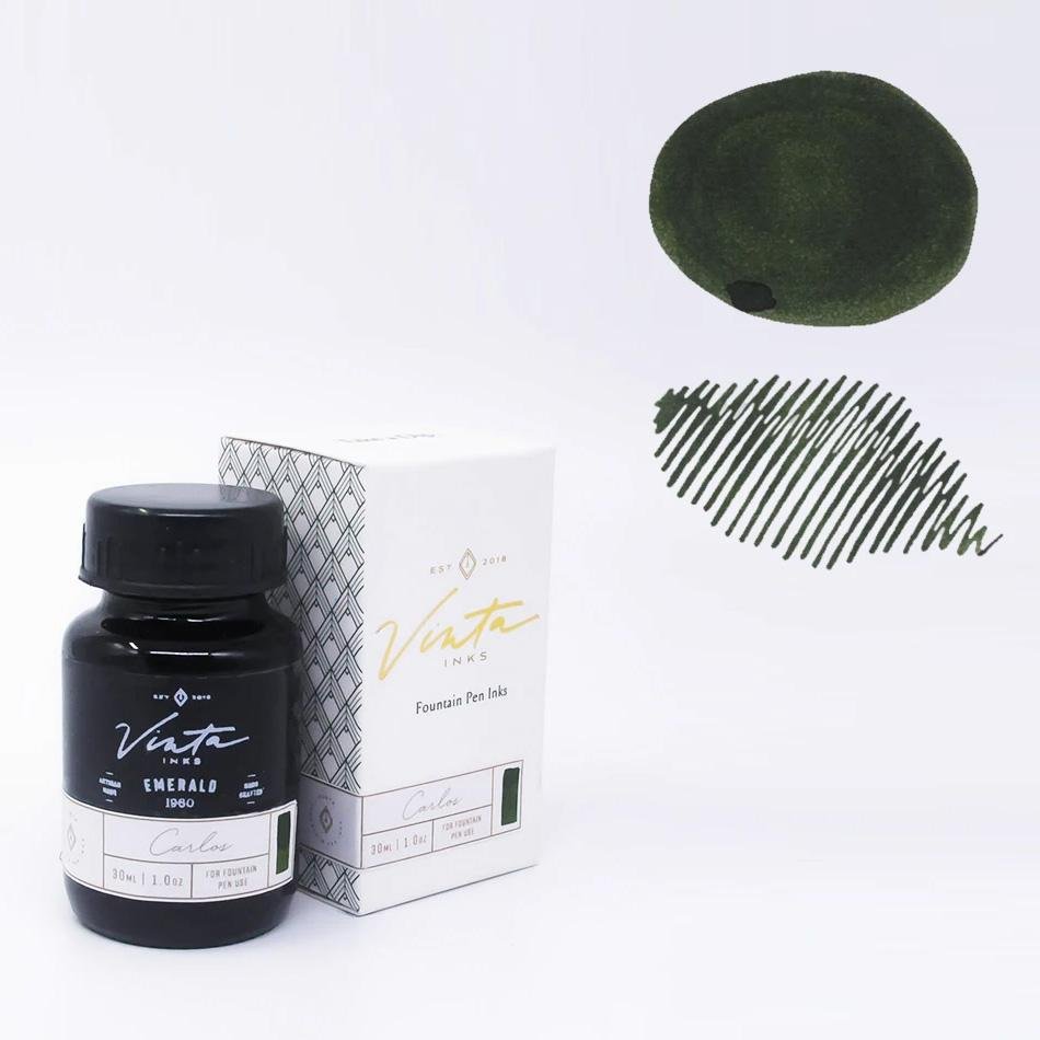 Vinta Inks Emerald (Carlos 1960) - Pure Pens