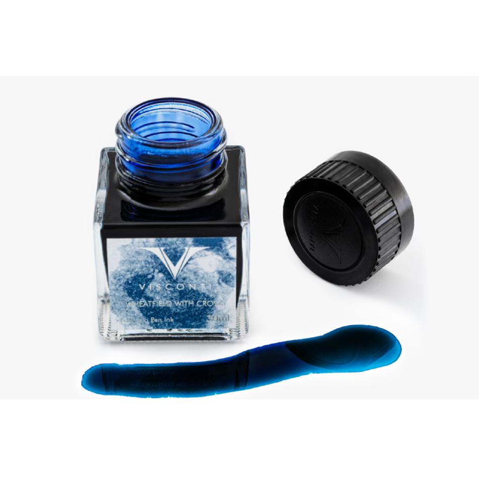 Visconti Van Gogh Ink Bottle - Wheatfield With Crows - Pure Pens