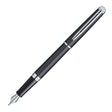 Waterman Hemisphere Fountain Pen - Matte Black with Chrome Trim - Pure Pens
